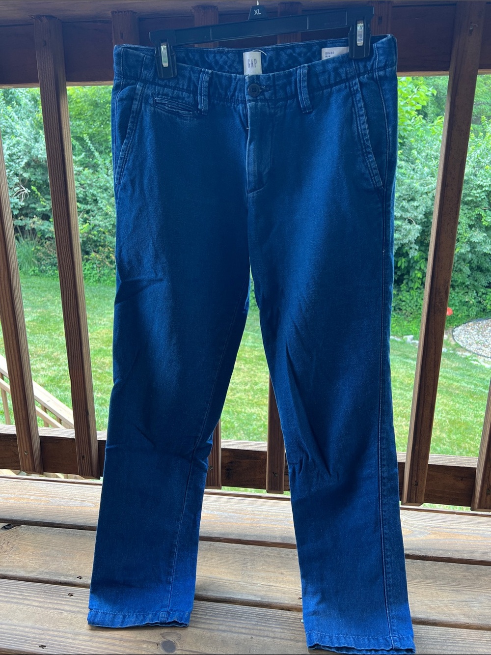 GAP Men’s Navy Blue Straight Chinos